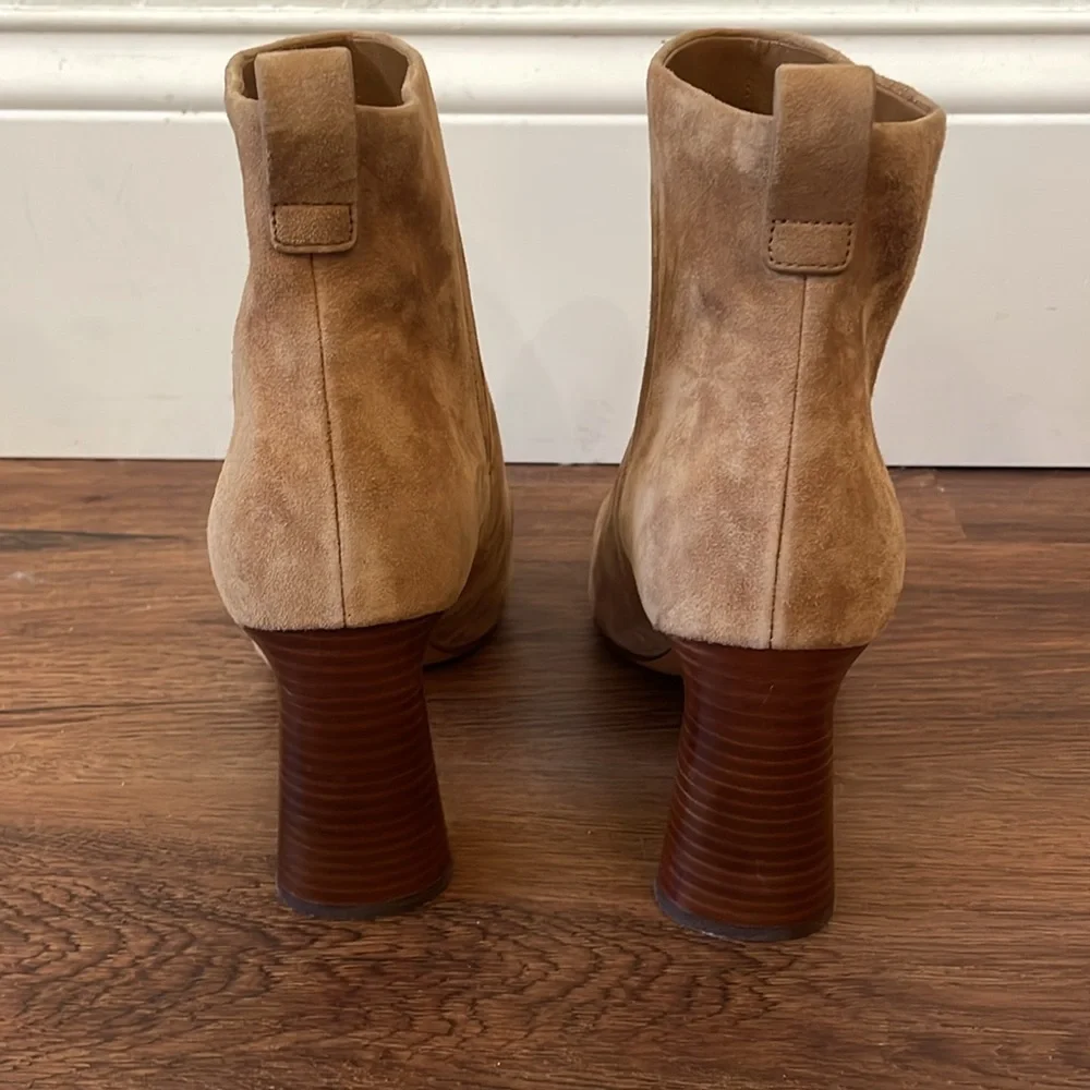 New Vince Hillside Suede Ankle Booties